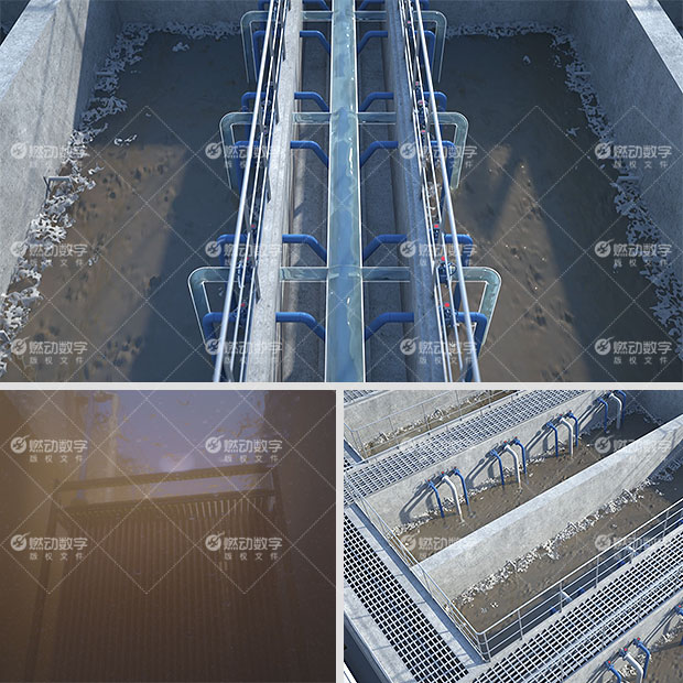 增強型耐污染MBR膜成套技術三維動畫 增強型耐污染MBR膜成套技術三維動畫